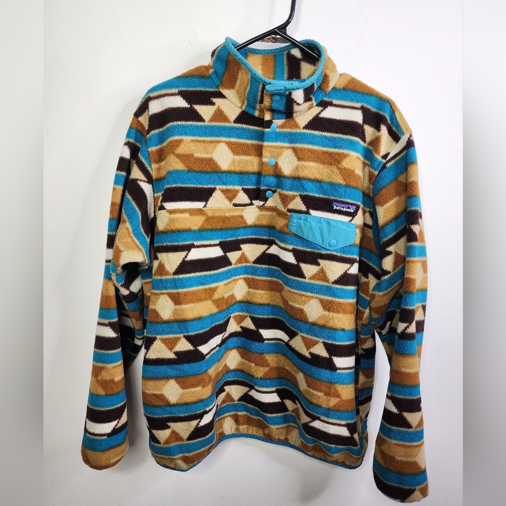 Guatemalan Tango: Bear Brown Vintage Patagonia Synchilla Snap T Fleece Pullover